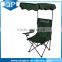 cheap foldable beach chair sun shade with cup holder wheels