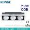 Ronse high brightness recessed led grille light 3 heads for office lighting(RS-2106-3(C))