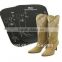 plastic shaping inserts for boots with customized printing