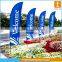 Outdoor advertising flag flying feather beach flag                        
                                                                                Supplier's Choice