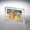 High quality acrylic magnetic photo frame,family picture frame for display