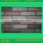 Old red ceramic tile exterior wall decorative thin fire brick