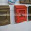 Distressed wooden novelty wall hanging mail box