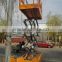 Self propelled mini scissor lift for clean window