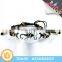 Latest Popular Design Amber Charm Leather Bracelet for Wholesale