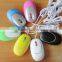 computer USB wired optical gift silicon soft anti-stress mouse