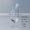 Tulip beer glass customized size popular model stem beer glass clear transparent high quality