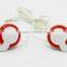 new fashion hot selling colorful wire headphone