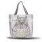 Country Style Exquisite Owl Embroidery Linen Cotton Women Canvas Shoulder Bag