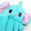 Cartoon design Soft Plush Fabric Wipe Hanging microfiber animal hand towel