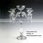 Clear Wedding Candelabra Crystal Centerpieces