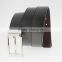 NEW Designer reversible SUPER PU leather belt for man suit with shiny interchangeable alloy part
