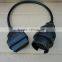 OBD2 16P FEMALE Obd2 Cable for 38Pin OBD2 Adapter