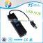 Promotional gift SD/TF /M2/MS card reader +usb hub with led logo