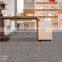 Ribbed loop pile PP square carpet tile 50X50 with PVC and bitumen backing (Michigan Series)