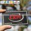 Metal visiting card Matt Black Metal Card Black Stainless Steel Cards
