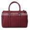 Popular Style Shoulder and Tota Handmade Knitted PU Leather Handbag