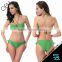 Heat Tropics Multi Color Strappy Bikini