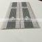 Decorative building good quality celing panels PVC ceiling with grooves in middle