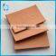 Brown synthetic leather patch for men casual bags