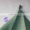 Novelty Small Round White cotton waffle weave embroidery kitchen tea towel