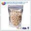 resealable stand up transparent aluminum foil packaging bag printing