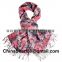 Wholesale floral cashmere scarf