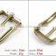 Direct factory Men's 1-1/4" stretch belt brass buckle