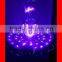 LED Light Salsa Dance Performance Dresses, Fancy Girls Dance Stage Costume Performance Dresses