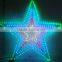 3m Super Bright White Led Rope Star Light/ Star Motif Yard Decoration