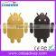 Best gift android robot usb, pvc android robot shaped usb flash drive
