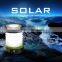2016 Continuing Hot Handsome Appearance Portable Solar Powerd&USB Rechargeable Camping Lantern With Power Bank