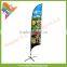 Outdoor Advertising Usage Custom Beach Flags