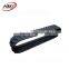Construction machinery rubber track with excavator and bulldozer