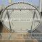 stainless steel bracket PE 2 Meter round table for banquet/modern round dining table with removable legs