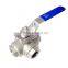 3 Way Stainless Steel Ball Valve (L port &T port)DN1/4''-4''
