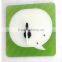 Kids magnetic boards tempered glass writing board with promotion