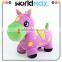 China Made Graceful Purple Horse Promotional Baby Plush Toy