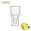 350ml double wall glass beer mug