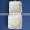 HL-66 6 Inch Bagasse Hamburger Box Clamshell
