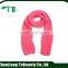 Low price knitted fashion acrylic warm winter scarf