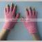 10 G string knit acrylic half finger winter touch sreen gloves