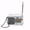 New High Quality Mini AM FM Radio World Receiver Streaming Music Radio Stations BC-R22