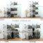 Stackable bins multifunction cabinet plastic storage boxes
