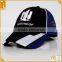 Good quality printed tape 3D embroidered car racing baseball caps
