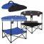 600D Yes Folded and Outdoor Table Specific Use Camping Round Fabric Folding Table