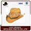floppy paper braid cowboy man hat