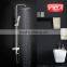 Fancy Bath Shower Mixer White Color Bathroom Shower Column Set