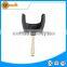 abs plastic uncut blade remote key shell with three button blue color for ford mondeo