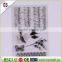 new arrival creative transparent high quality ecofriendly decorative elegant craft clear tpr stamps
